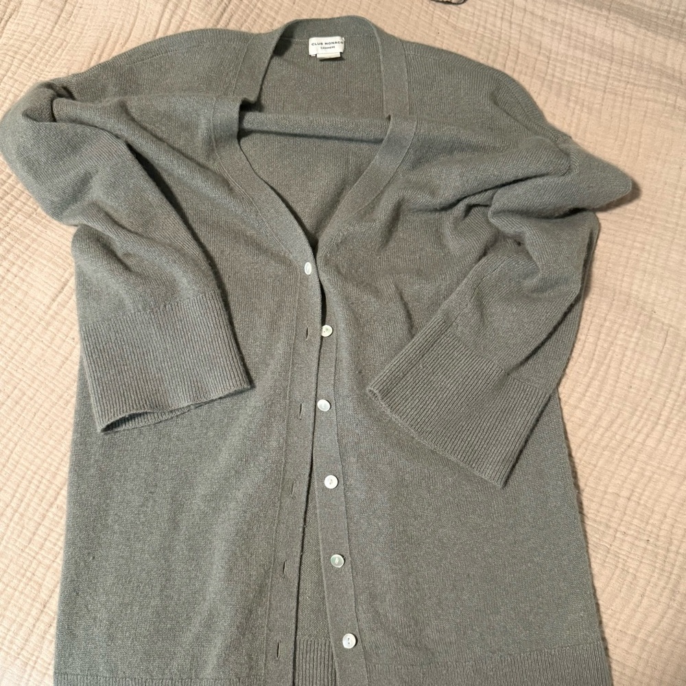 Club Monaco Lofty Cashmere Cardigan